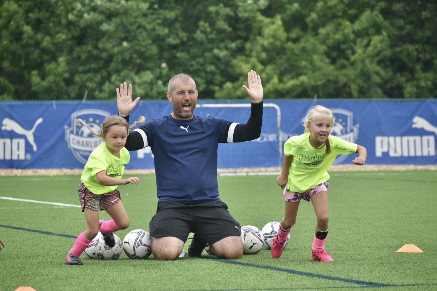 Soccer Summer Camps younger girls